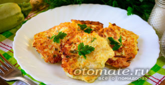 Кабачковые оладьи