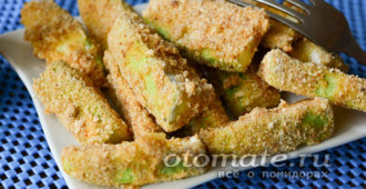 хрустящие кабачковые палочки