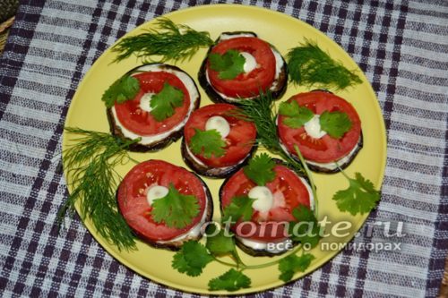 закуска из баклажан