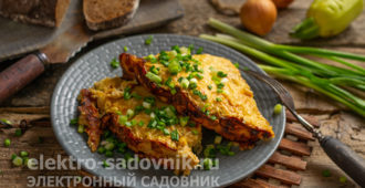 запеканка с кабачками и курицей