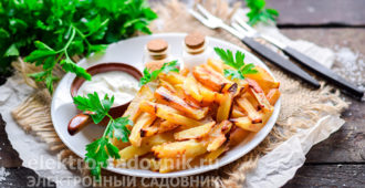 картошка фри в духовке