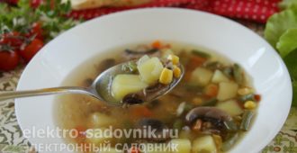 постный суп