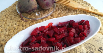 свекла в микроволновке