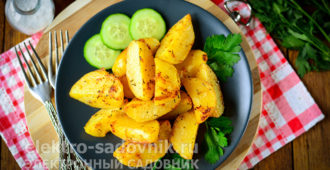 постный картофель по крестьянски
