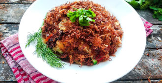 салат муравейник