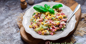 салат соломка