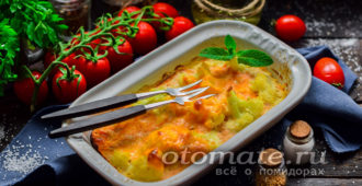 цветная капуста под сыром