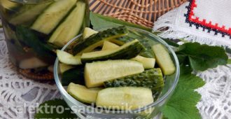 Маринованные огурцы за сутки