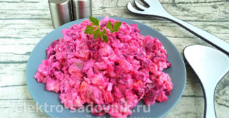 вкусная ленивая селедка под шубой