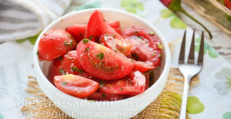 вкусные помидоры по-корейски