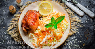 вкусный салат из капусты и моркови