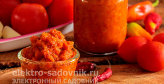 домашняя аджика без уксуса