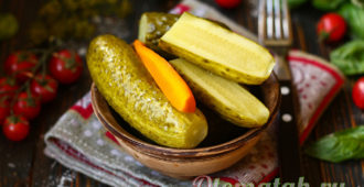 вкусные огурчики