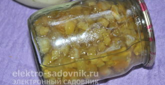 варенье из кабачков с лимоном и апельсином