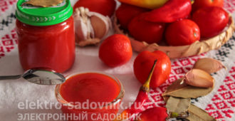 кетчуп на зиму Пальчики оближешь