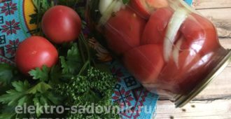 помидоры в желе на зиму без стерилизации