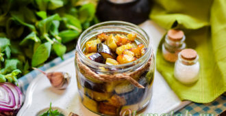 вкусные жаренные баклажаны