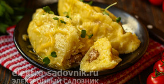 сочные Колдуны из картофеля и фарша