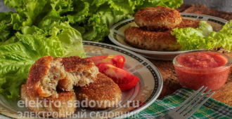 постные капустные котлеты с манкой