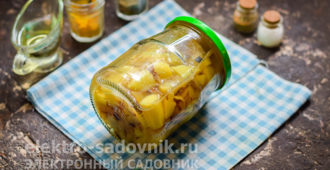 маринованный картофель на зиму в банках