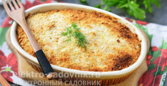 запеканка с фаршем в духовке без сыра